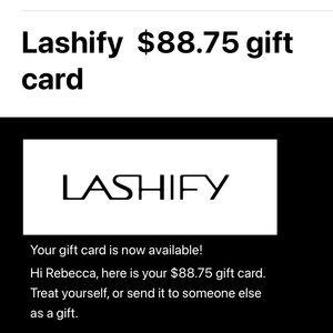 Lashify Gift Card